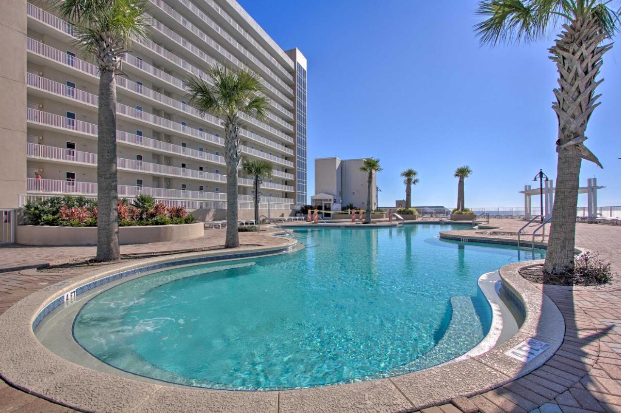 Comfy Pcb Condo With View And Private Beach Access! Panama City Beach Kültér fotó