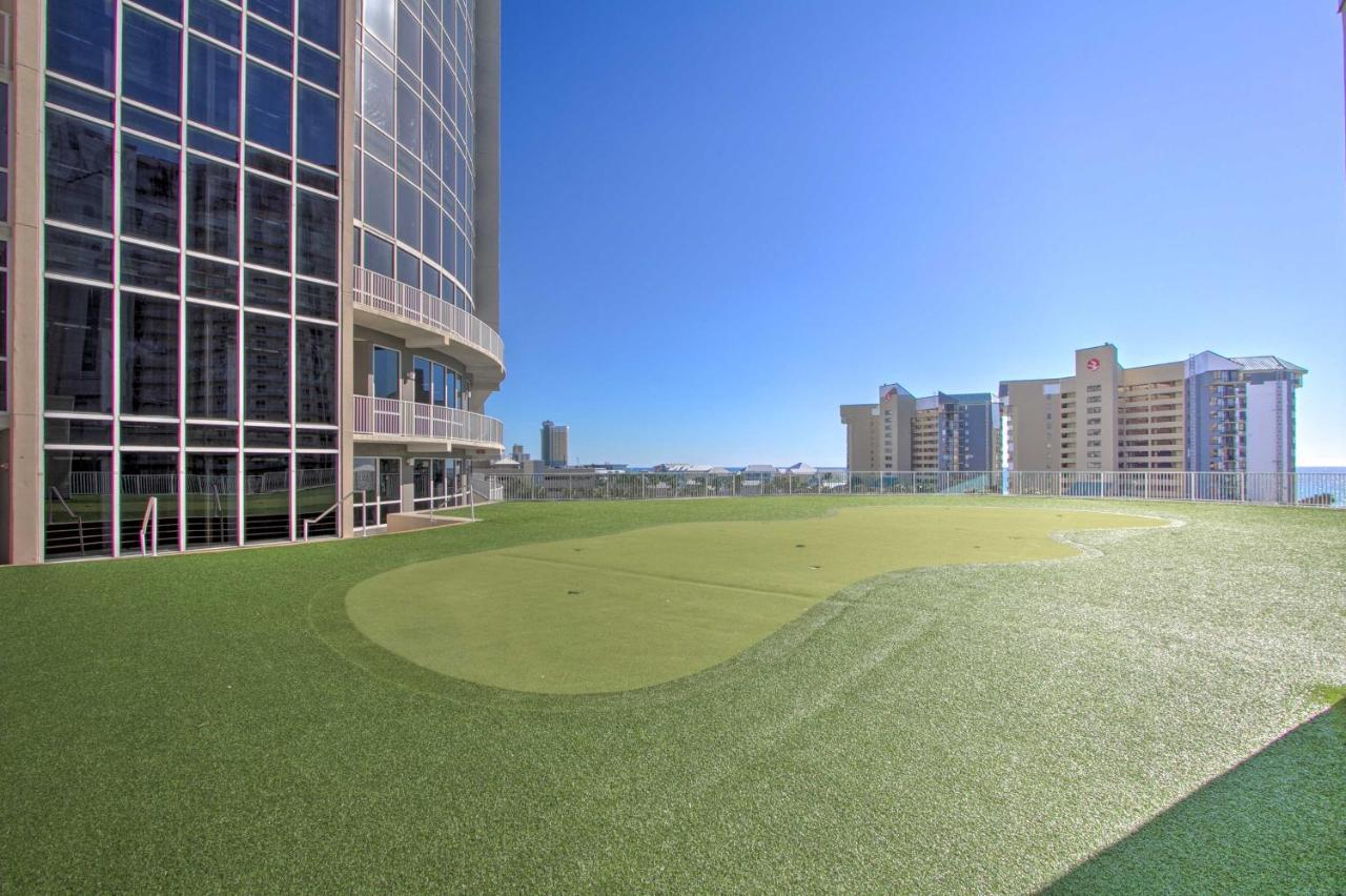 Comfy Pcb Condo With View And Private Beach Access! Panama City Beach Kültér fotó