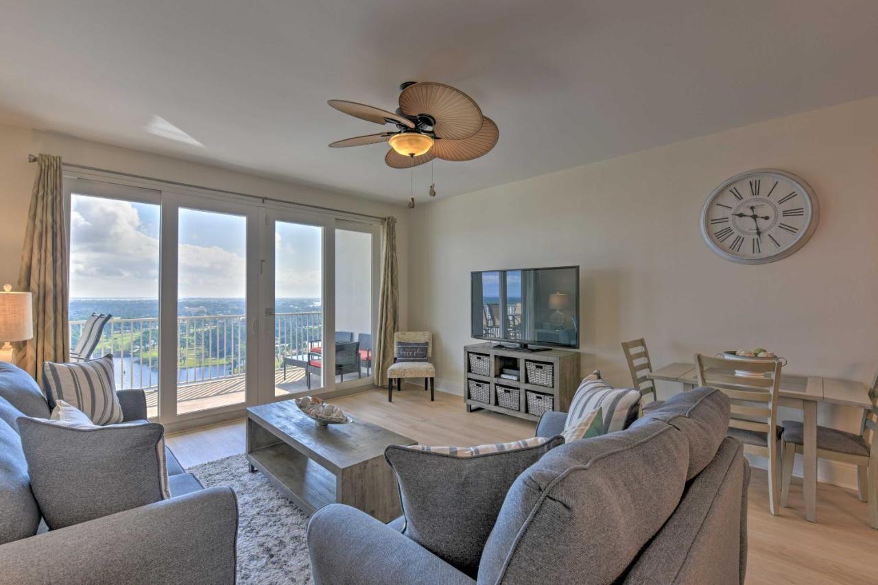 Comfy Pcb Condo With View And Private Beach Access! Panama City Beach Kültér fotó